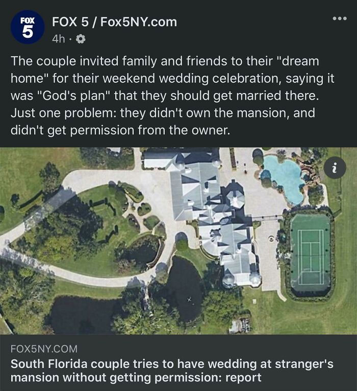 Let Me Not Ask For Permission To Have My Wedding Here (God’s Plan)