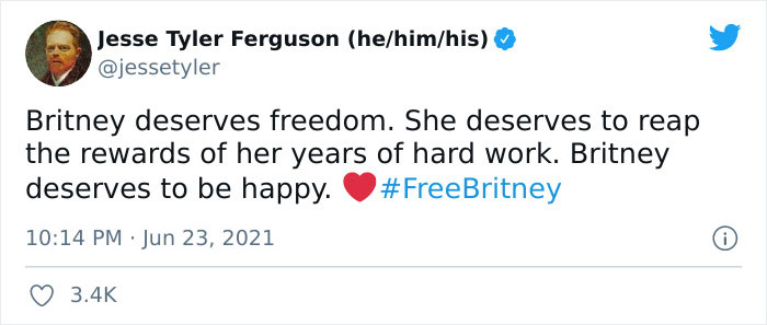 Celebrities Express Their Support For Britney Spears Who Decides To Put An End To Her Conservatorship