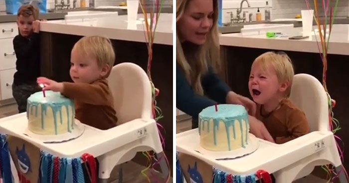 Leaving A Burning Candle In Front Of A Toddler