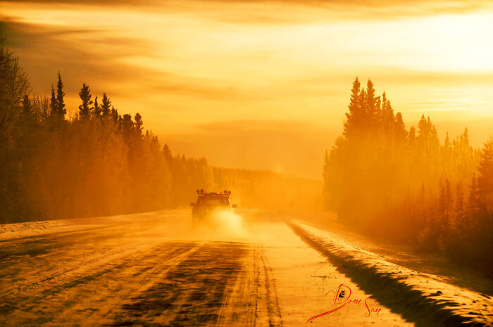 On The Way To Fairbanks From Toronto