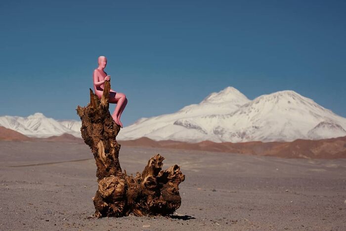I Create Surreal Images Using Full-Body Suits