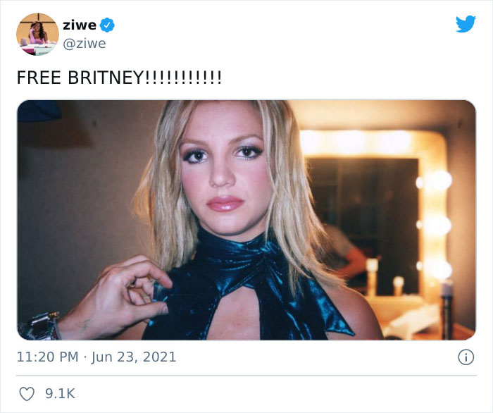 Celebrities Express Their Support For Britney Spears Who Decides To Put An End To Her Conservatorship