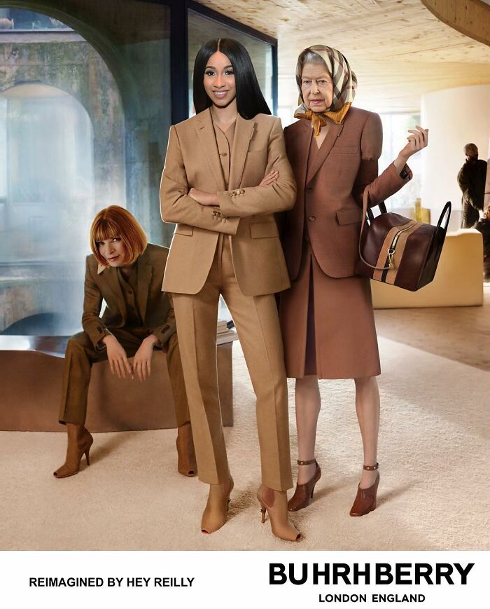 This Guy Uses Queen Elizabeth As Inspiration For His Hilarious Montages (66 Pics)