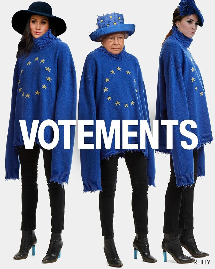 This Guy Uses Queen Elizabeth As Inspiration For His Hilarious Montages (66 Pics)