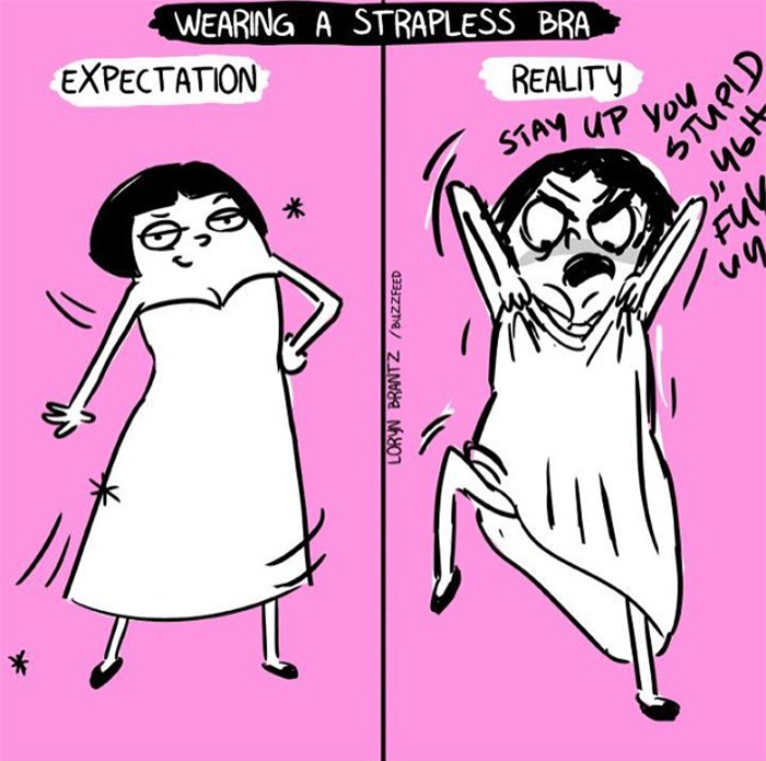 Comics By An Artist Who Knows Very Well What It Is To Be A Woman