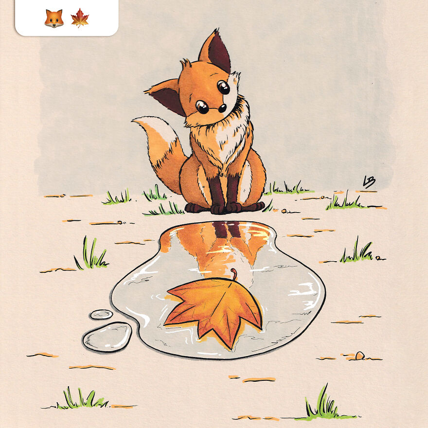 I Asked My Community Combinations Of Emojis To Make Drawings Out Of It And Here Is The Result.