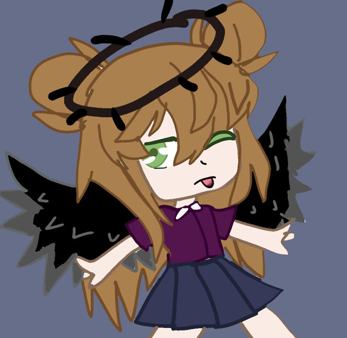 My Favorite Drawing! (Ik This Is Gacha Club Style , But I’m Not Allowed The App So I Draw It Better, You Can Check The Messiness Of The Drawing)