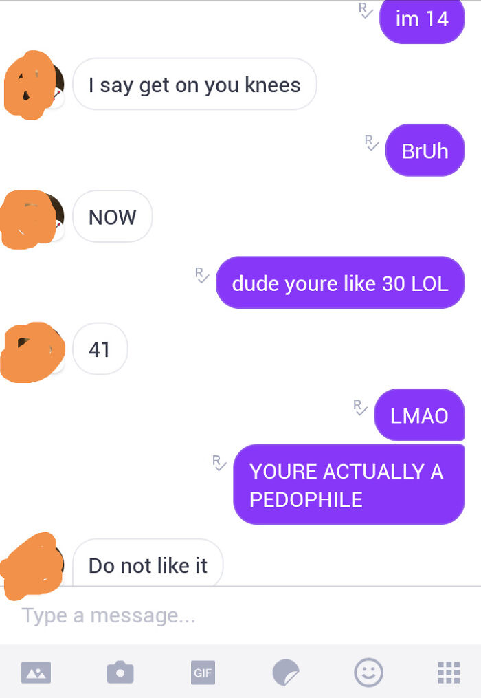 41 Year Old Demands Me To Get On My Knees