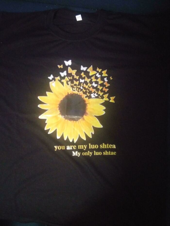 Those Words Don't Mean Anything, It's Supposed To Say You Are My Sunshine My Only Sunshine