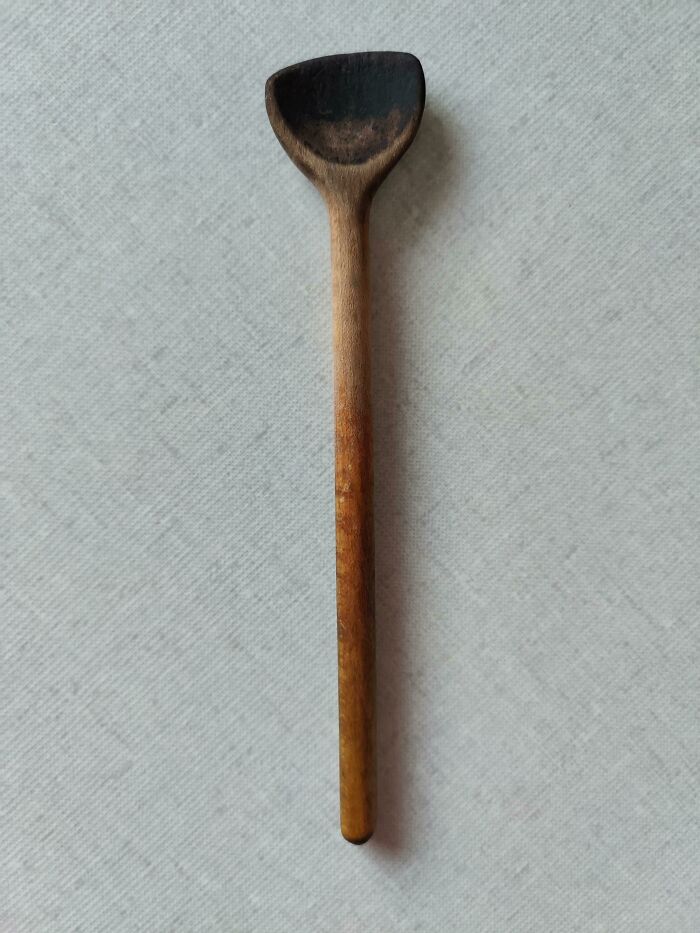 My Grandma's 60-Year-Old Wooden Spoon That She Still Uses All The Time