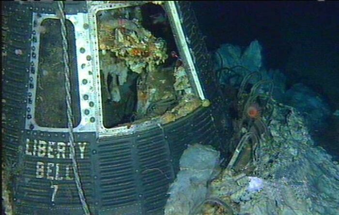 Gus Grissom's Liberty Bell 7 Mercury Capsule, Lost In 1961 In 16,000 Feet Of Water