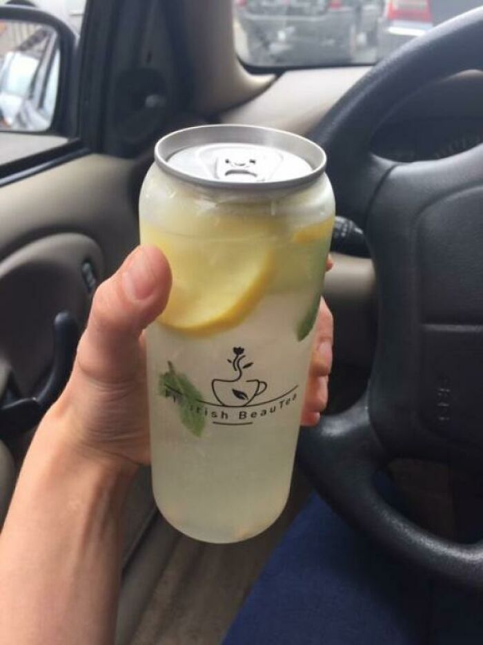 The Way This Tea Cafe Cans Beverages To Go