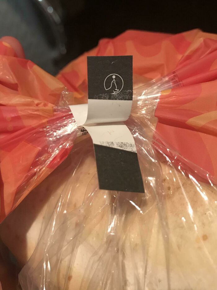 The Seal Sticker On My Bread Has A Picture Of A Seal