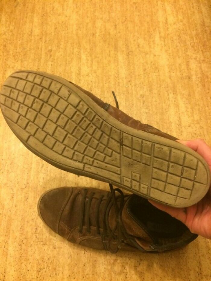 My Old Shoes Have Keyboard On The Bottom