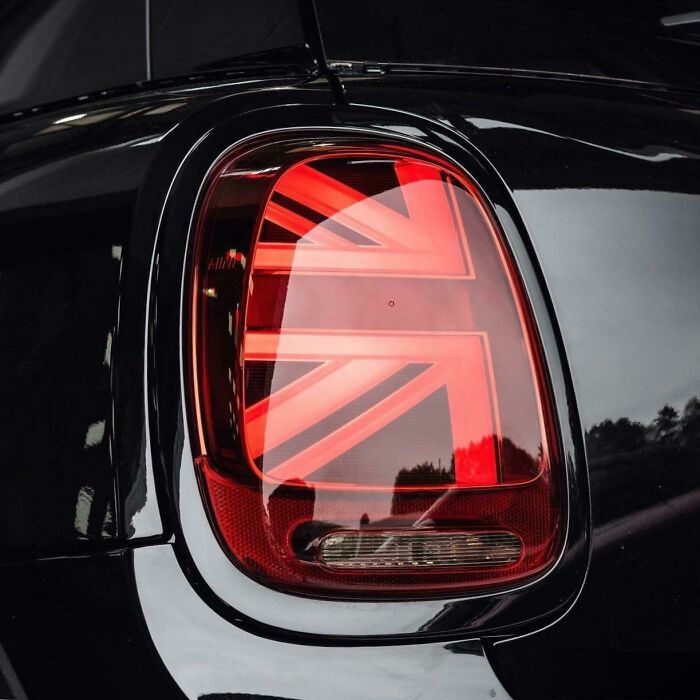 Union Jack Taillights For The Mini Are A Pretty Neat Idea For A Car With British Roots