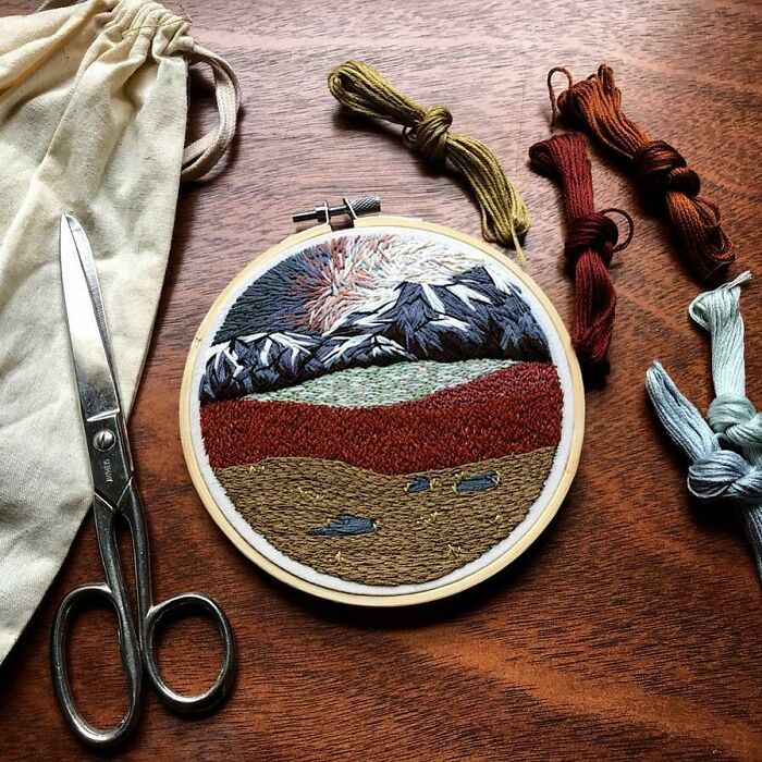 A Tolkien-Inspired Embroidery Piece!