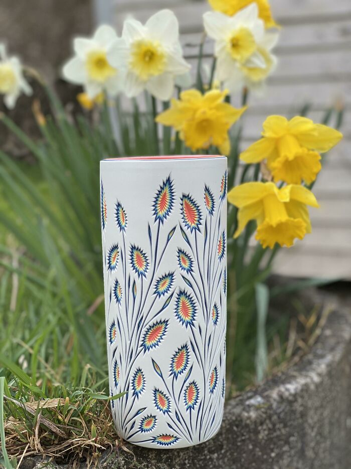 And Here Is The Finished Piece! The Color Change Is Always So Mesmerizing!