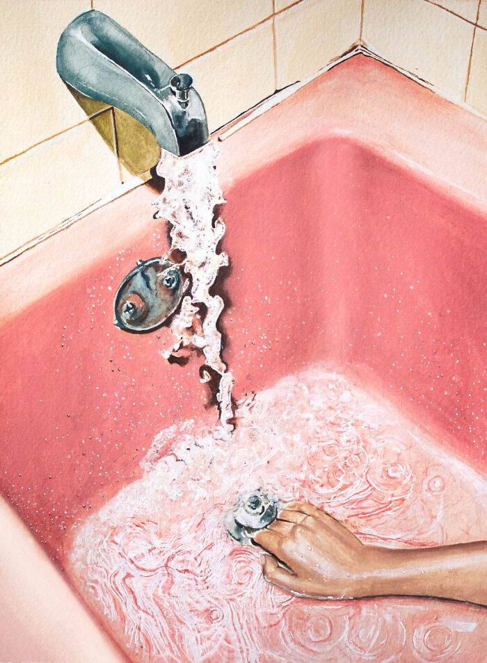 Thought I'd Share My Fav Recent Watercolor With You Guys