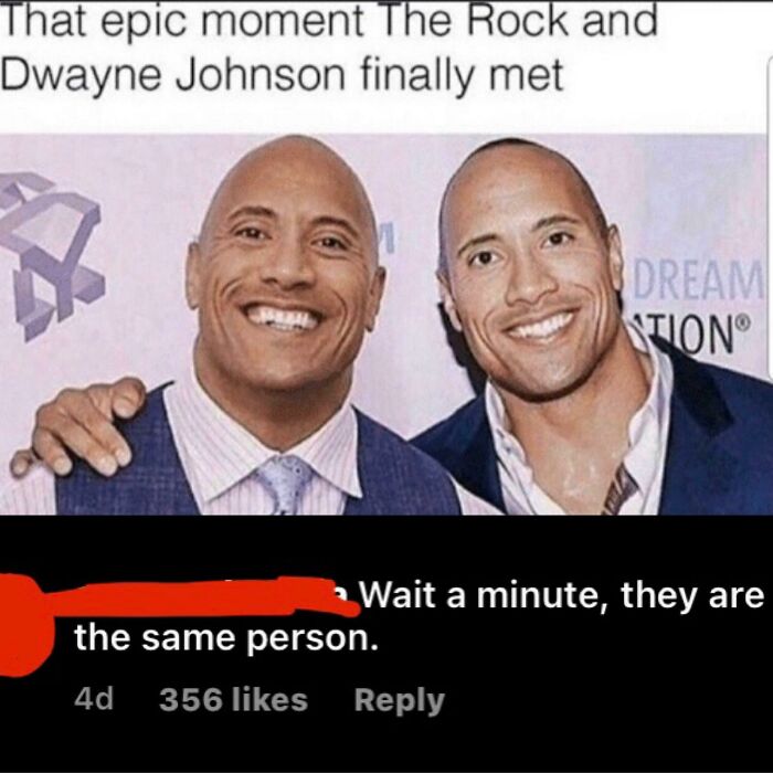 Nah They’re Just Twins Separated At Birth