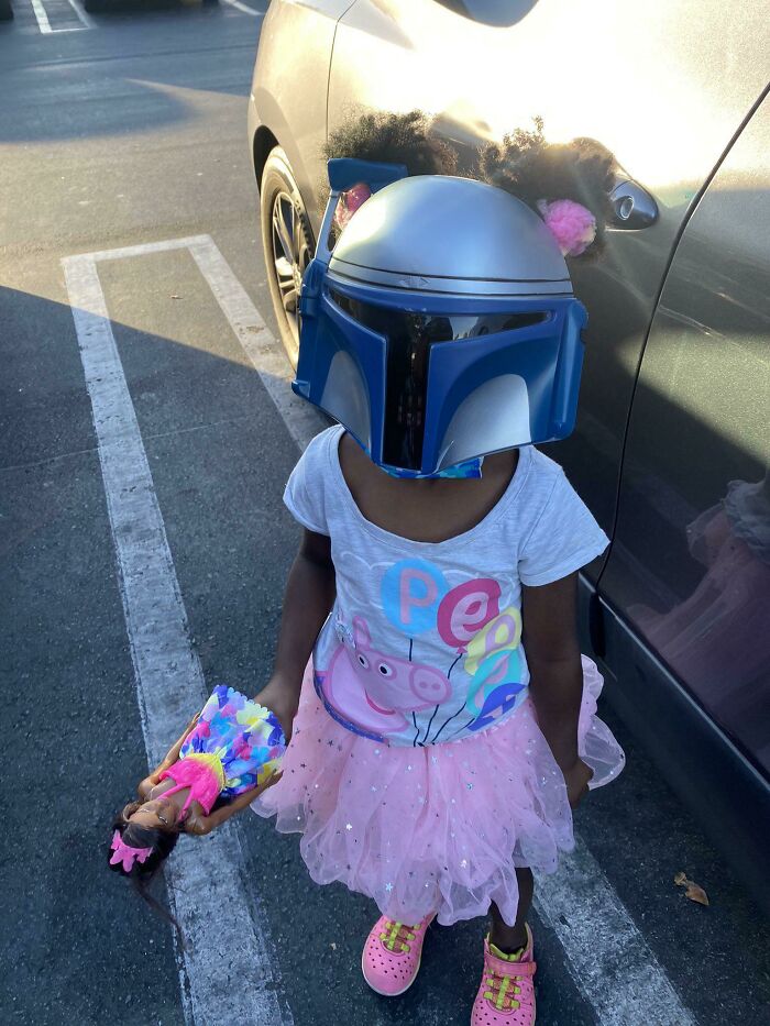 Mom Told Her Daughter To Grab Her Mask So They Can Go To The Store. This Was The Mask She Grabbed