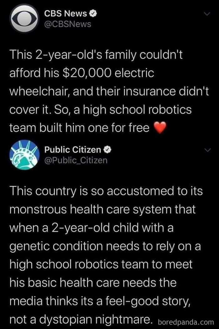 The Media Makes It To Be A Feel Good Story Over A Dystopian Nightmare