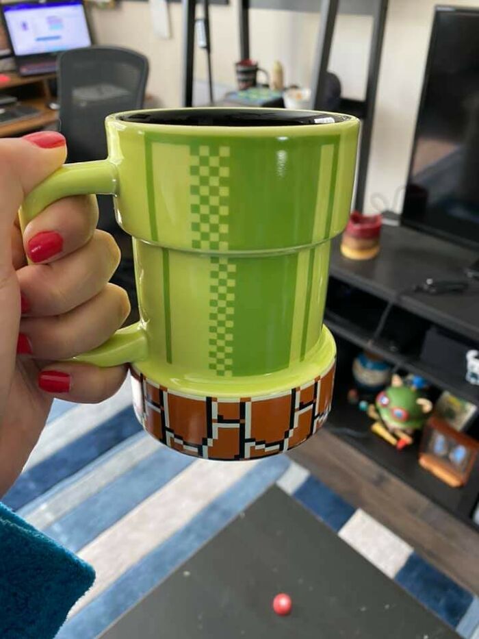 Super Mario Pipe Mug