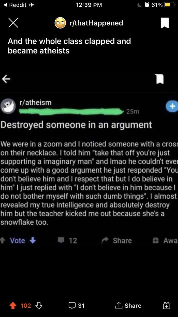 And Then Everyone Clapped