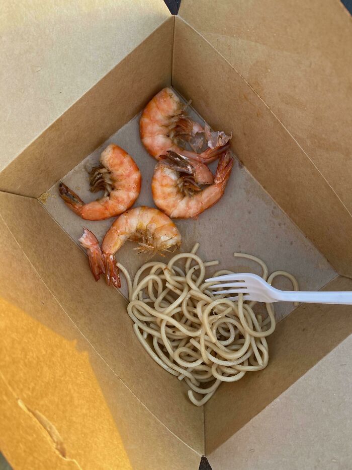 Vendor Meal At A 15hr Wedding Whole Guests Were Having Lobsters With 6 Course Meal