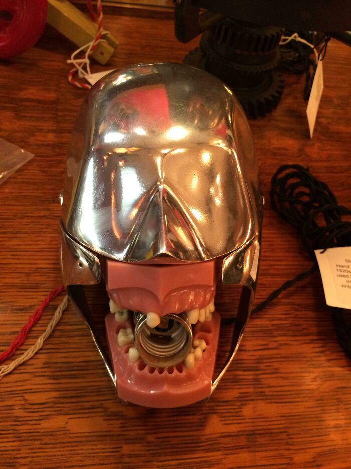 This Vintage Dental Training Manikin