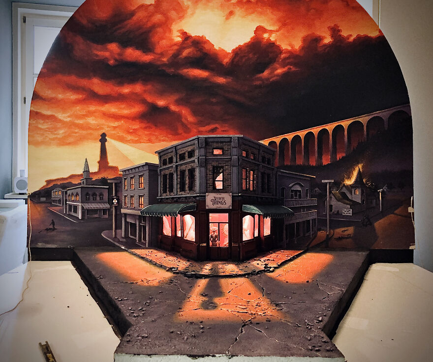 I've Created A Miniature Version Of A Town From Stephen King's Novel I've Created A Miniature Version Of A Town From Stephen King's Novel