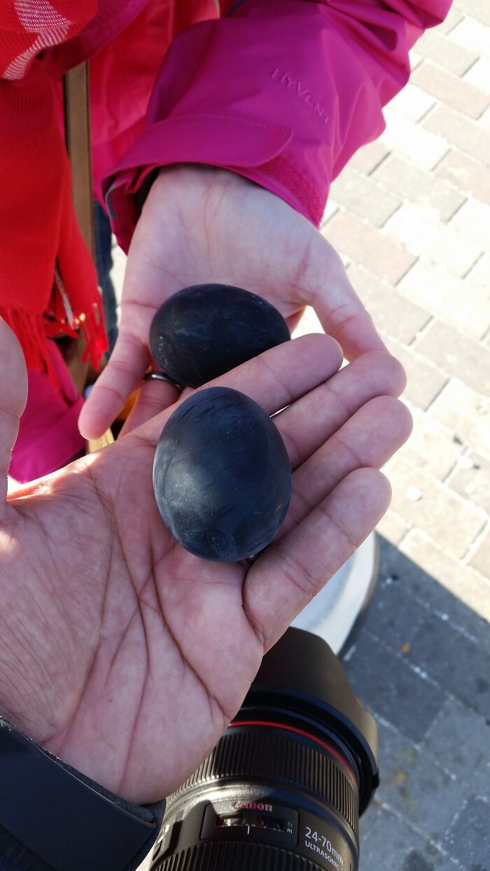 Eggs Boiled In Volcano Water. Japan