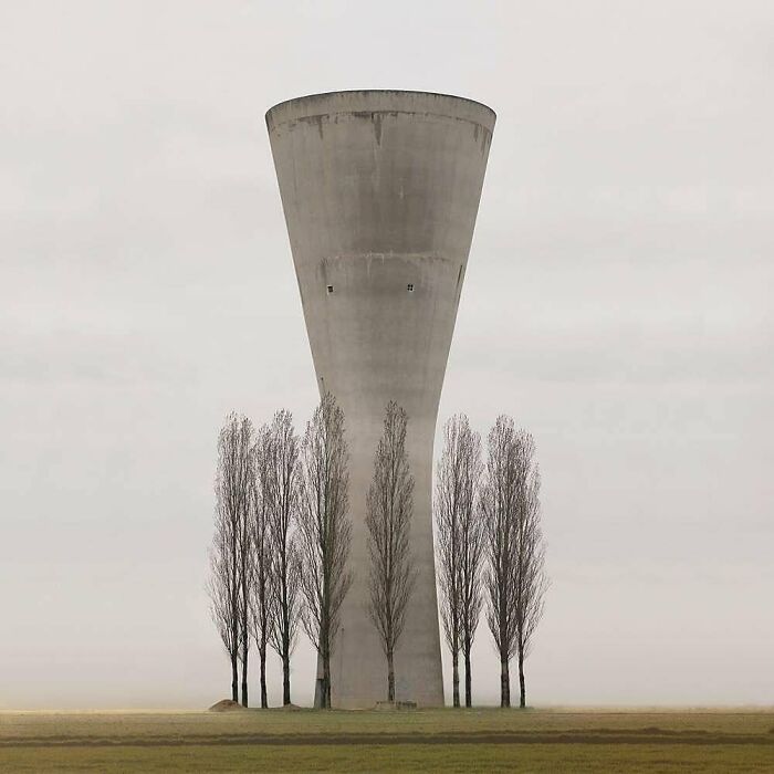 Water Tower Near Moncontour, Brittany, France