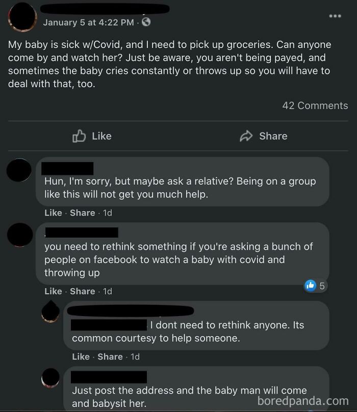 "Sometimes The Baby Screams Or Throws Up Too"