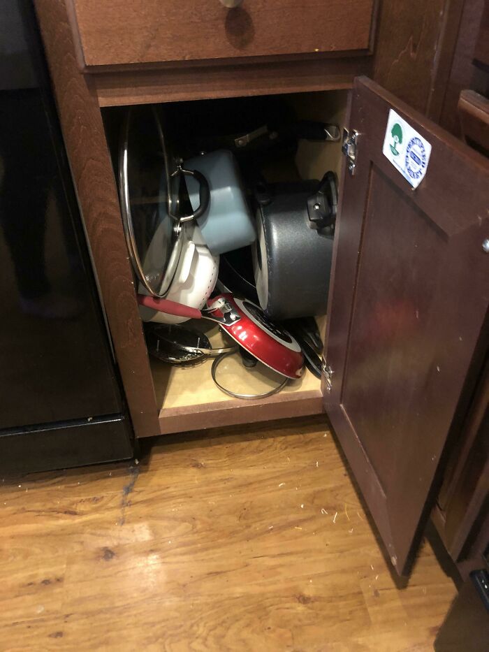 How My Brother “Puts Away” The Dishes