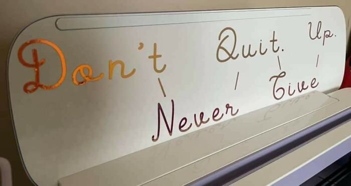 Don't Quit Up Never Give