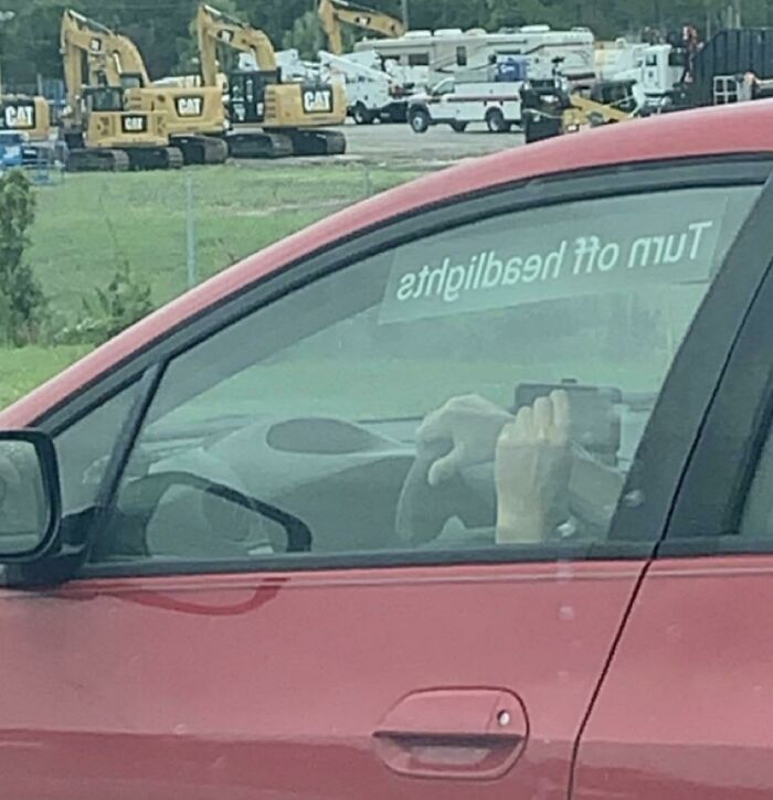 How Many Times Do You Think This Person Needed A Jump Before They Installed This Decal?