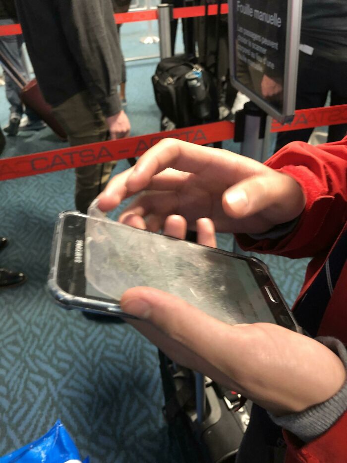 My Friend’s Adamant Refusal To Remove His Screen Protector