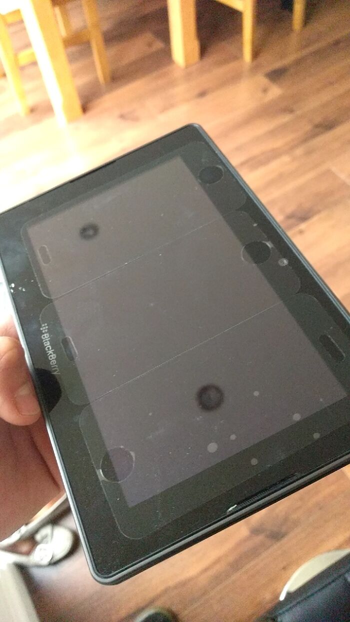 Don't Think My Mate Understands How Screen Protectors Work