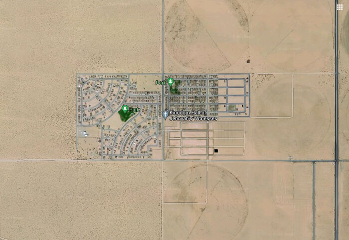 Suburb In The Middle Of The Desert, Arizona, USA