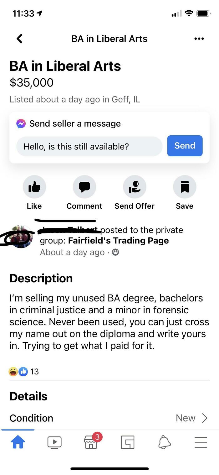 Unused Bachelors In Criminal Justice