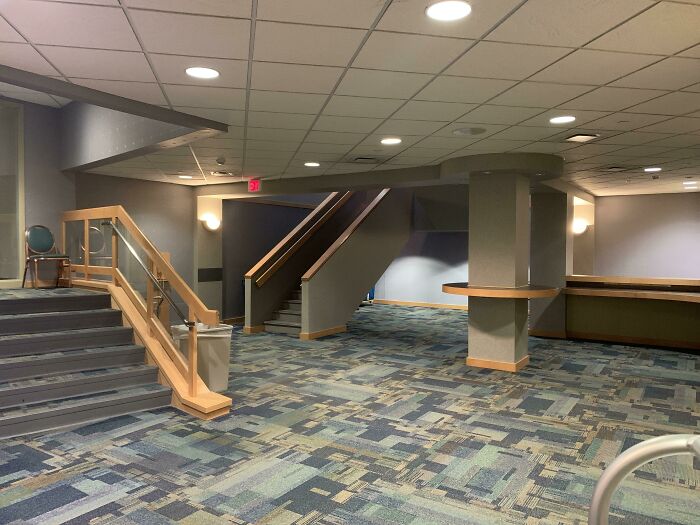 Those Stairs Could Lead Anywhere Or Nowhere At All.