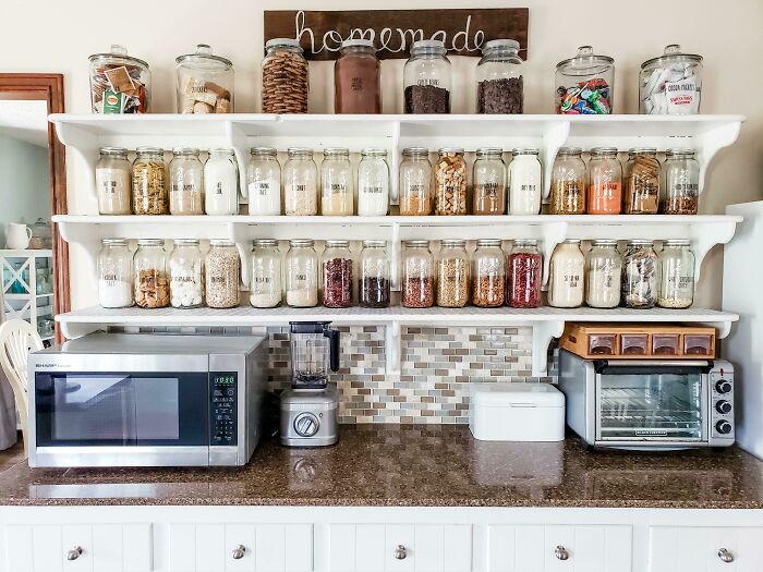 Organized Pantry Items