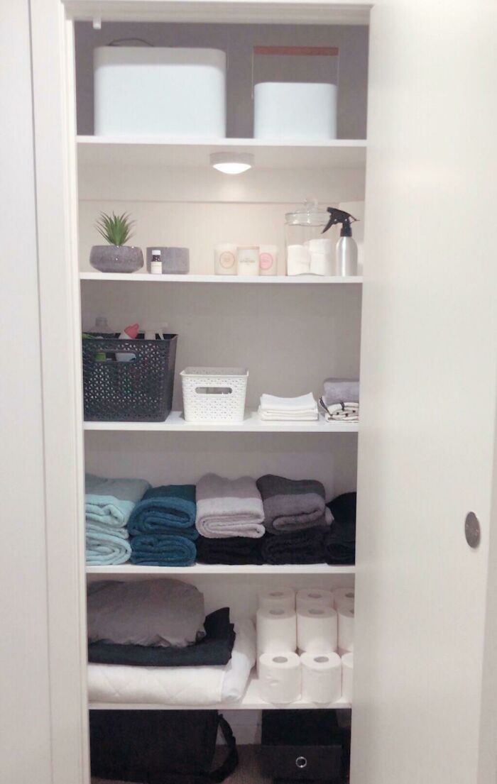 Laundry Cupboard. Was Full Of Junk Before