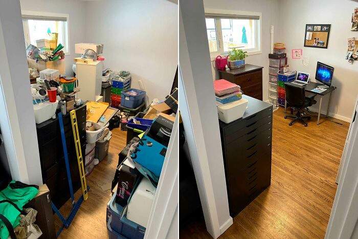 Finally Tidied Up Our "Reno Overflow" Room (After 4 Months)