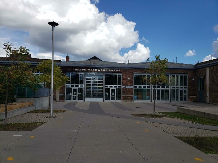 Wynnewood Barns, Once A Streetcar Barn Is Now A Community Centre/Artspace/Event Hall With Affordable Housing For Artists As Well