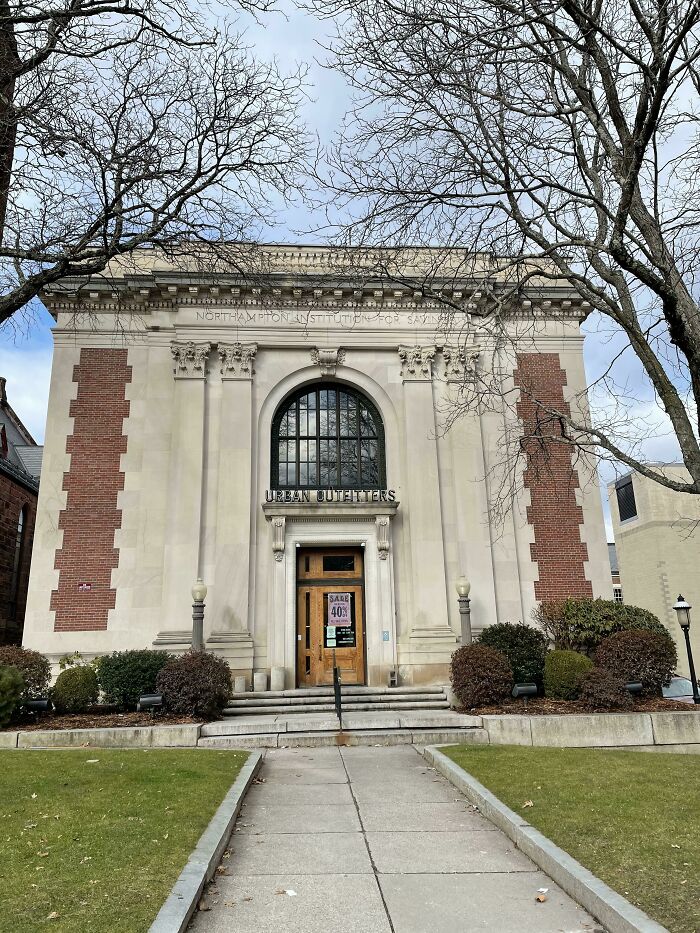 Urban Outfitters That Used To Be A Savings Bank - Northampton, Ma