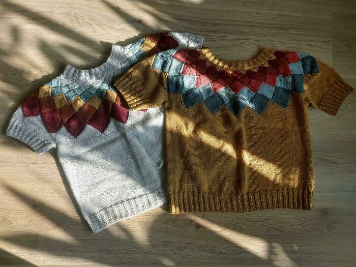 Asked My Grandma For One, But She's Too Kind And Knit Me Two