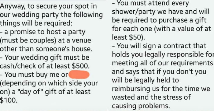 A Lifetime Opportunity: Wedding Party With A Contract