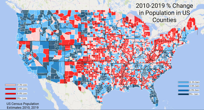 Where Americans Are Moving To (And Where They Are Leaving)