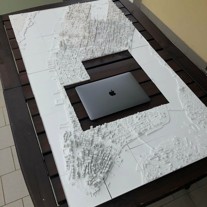 In The Process Of 3D Printing Manhattan, NY